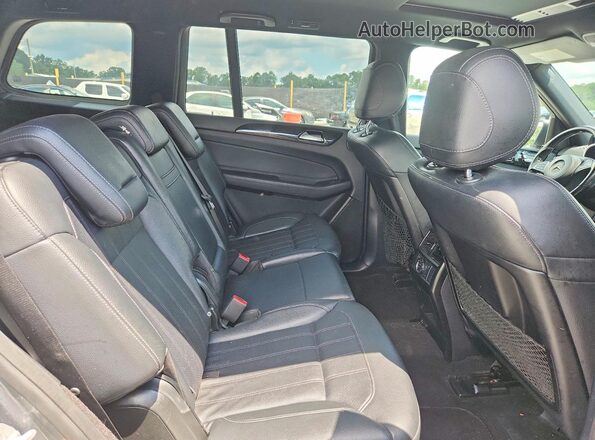 4JGDF6EE3HA894942 2017 MERCEDES-BENZ GLS-CLASS Gray Vista del compartimento del motor