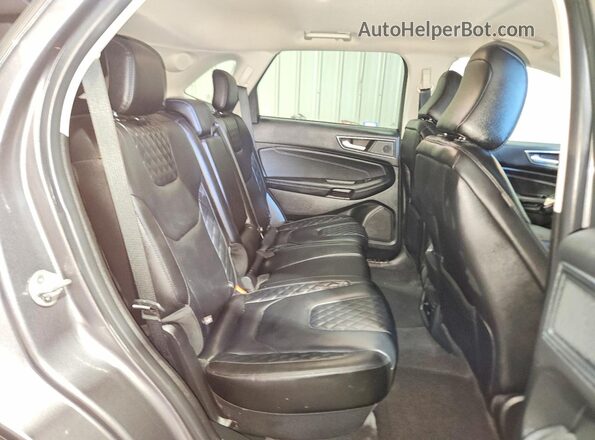 2FMPK4K92PBA60006 2023 FORD EDGE Gray ძრავის განყოფილების ხედი