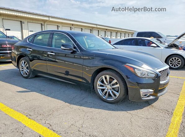 JN1BY1AP6HM741229 2017 INFINITI Q70 Black წინა ხედი