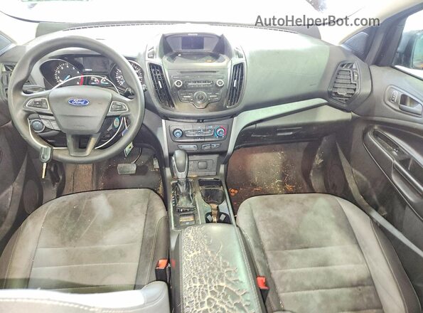 1FMCU0F70HUA60544 2017 FORD ESCAPE Orange Вид щитка приладів