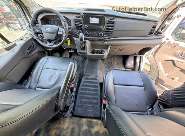 1FTYE1Y83MKA02436 2021 FORD TRANSIT White Вид щитка приладів