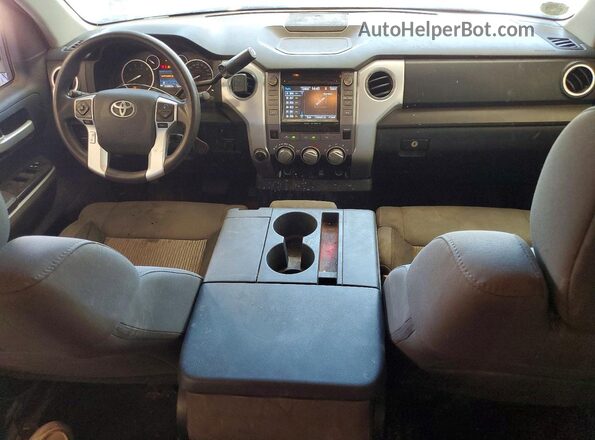 5TFUW5F18GX514340 2016 TOYOTA TUNDRA Silver Вид щитка приладів