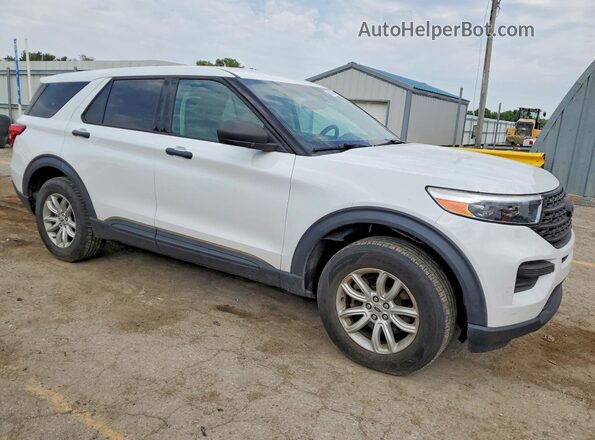 1FMSK8BB8LGB68170 2020 FORD EXPLORER White Widok z przodu