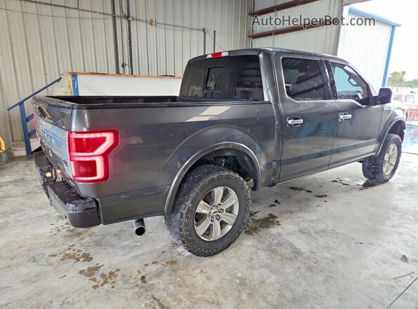 1FTEW1E46KFB21041 2019 FORD F150 Gray Առջևի աջ