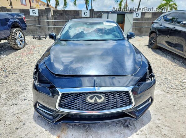 JN1EV7EL8HM552968 2017 INFINITI Q60 Black Հետևի տեսք