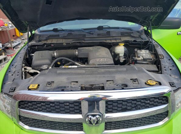 1C6RR7GG4HS792301 2017 RAM 1500 Green Widok naklejki z numerem VIN