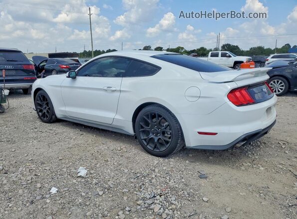 1FA6P8THXJ5175646 2018 FORD MUSTANG White Trasero derecho