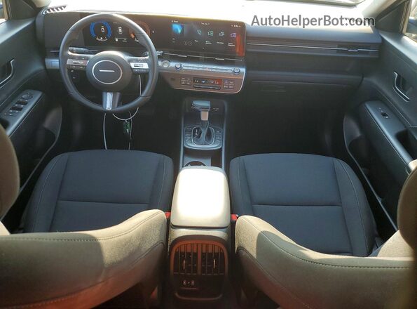 KM8HF3AB6TU440204 2026 HYUNDAI KONA Синий Вид панели приборов