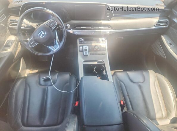 KM8R74HE5NU451544 2022 HYUNDAI PALISADE Gray ხელსაწყოთა პანელის ხედი