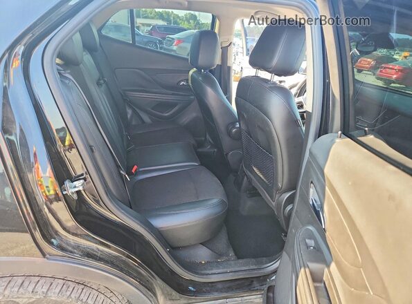 KL4CJBSB5JB656523 2018 BUICK ENCORE Black ძრავის განყოფილების ხედი