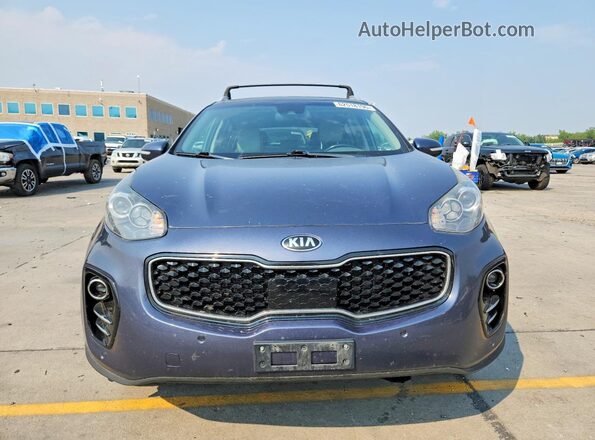 KNDPNCAC0H7152700 2017 KIA SPORTAGE Blue Widok z tyłu