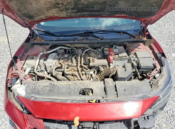 3N1AB8DV9MY307880 2021 NISSAN SENTRA Red Vista interior de 360 grados