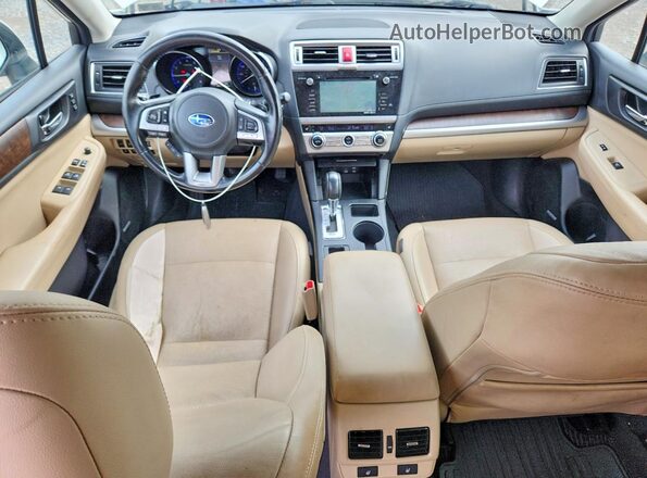 4S4BSBNC8G3219794 2016 SUBARU OUTBACK White Widok zestawu wskaźników