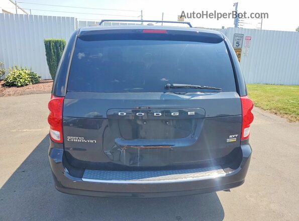 2C4RDGCG4GR380313 2016 DODGE CARAVAN Black Вид салону спереду