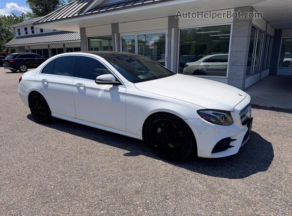 WDDZF4JB4HA198641 2017 MERCEDES-BENZ E-CLASS White უკანა მარცხენა