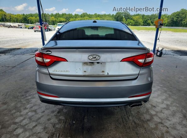5NPE24AFXGH395716 2016 HYUNDAI SONATA Silver Vista interior delantera