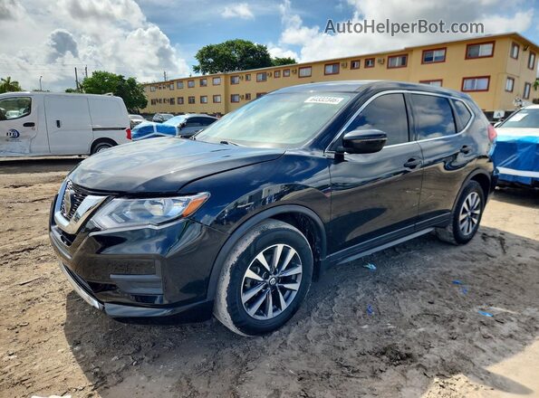 5N1AT2MT3JC803800 2018 NISSAN ROGUE Black Tył lewy
