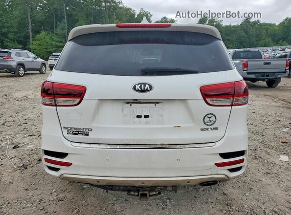 5XYPKDA51GG080195 2016 KIA SORENTO White წინა სალონის ხედი