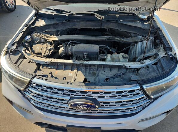 1FMSK7FH9LGB68333 2020 FORD EXPLORER White Widok komory silnika