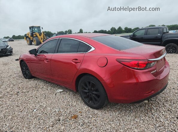 JM1GJ1U56G1407252 2016 MAZDA 6 Red Tył prawy