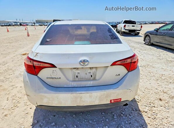 2T1BURHE2HC922207 2017 TOYOTA COROLLA White წინა სალონის ხედი
