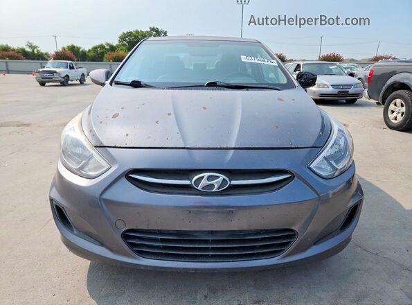 KMHCT4AE5GU086040 2016 HYUNDAI ACCENT Gray Vista trasera