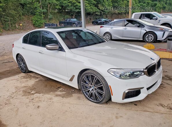 WBAJB9C50JB287157 2018 BMW M5 White Вид спереду