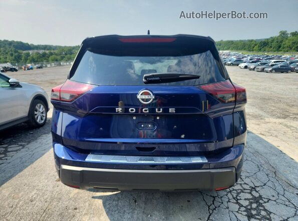 5N1BT3BA2TC718087 2026 NISSAN ROGUE Blue Widok wnętrza z przodu