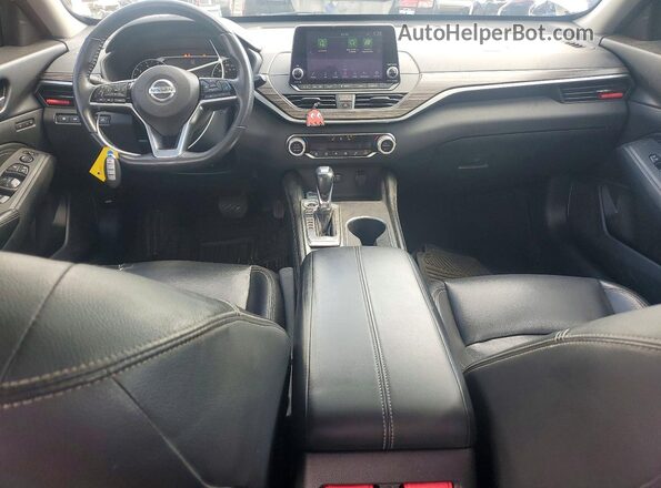 1N4BL4FW6KC156358 2019 NISSAN ALTIMA White Vista del cuadro de instrumentos