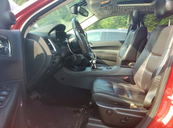 1C4RDJDG2JC362291 2018 DODGE DURANGO Red Widok deski rozdzielczej