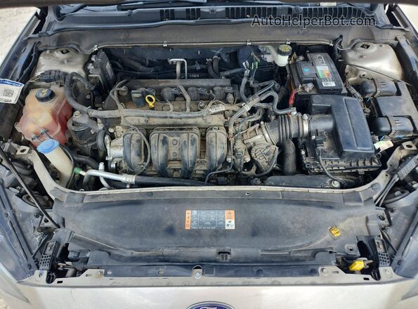 3FA6P0H72JR196540 2018 FORD FUSION Beige Շարժիչի բաժամունքի տեսք