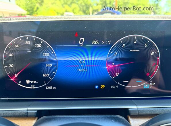 4JGFB4FB8RB018862 2024 MERCEDES-BENZ GLE-CLASS Black Widok zestawu wskaźników