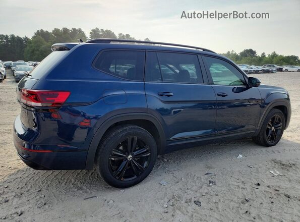 1V2SR2CA0PC544732 2023 VOLKSWAGEN ATLAS Синий Передняя правая четверть