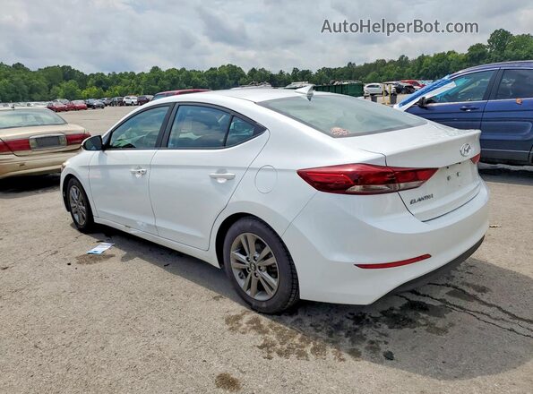 5NPD84LF5JH214679 2018 HYUNDAI ELANTRA White Հետևի աջ
