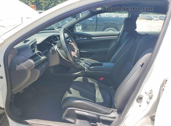 2HGFC2E81LH515568 2020 HONDA CIVIC Белый Вид панели приборов