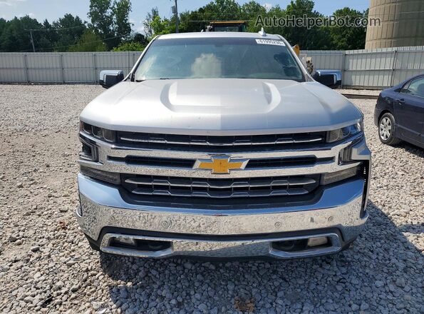 3GCUYGED3KG146874 2019 CHEVROLET SILVERADO Silver Rear view