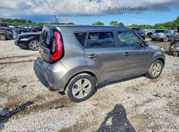 KNDJN2A27G7392798 2016 KIA SOUL Gray Front right