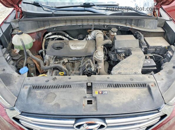 KM8J3CA28GU084659 2016 HYUNDAI TUCSON Темно-бордовый Вид наклейки с VIN-кодом