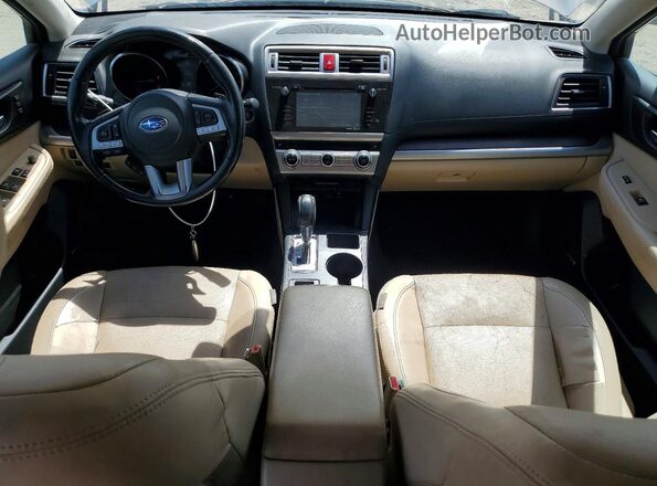 4S4BSENC8G3263327 2016 SUBARU OUTBACK Серебряный Вид щитка приборов
