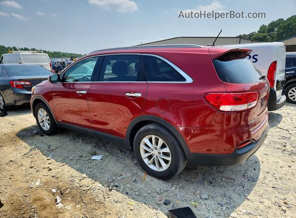 5XYPGDA3XHG263497 2017 KIA SORENTO Red Tył prawy