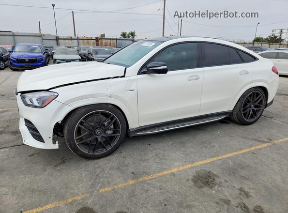 4JGFD6BB6MA185375 2021 MERCEDES-BENZ GLE White უკანა მარცხენა