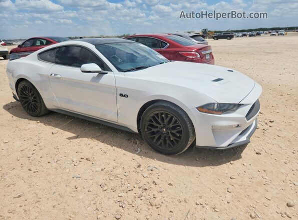 1FA6P8CF4L5180732 2020 FORD MUSTANG White Vista frontal