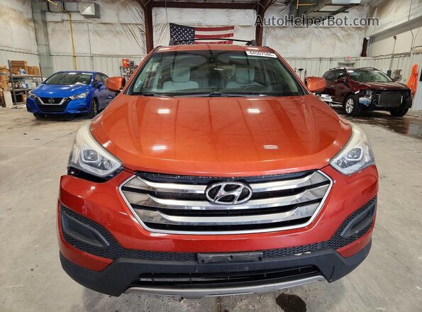 5XYZTDLB7GG344223 2016 HYUNDAI SANTA Orange Vista trasera