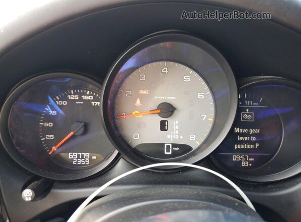 WP1AB2A59MLB36229 2021 PORSCHE MACAN Gray უკანა სავარძლების ხედი