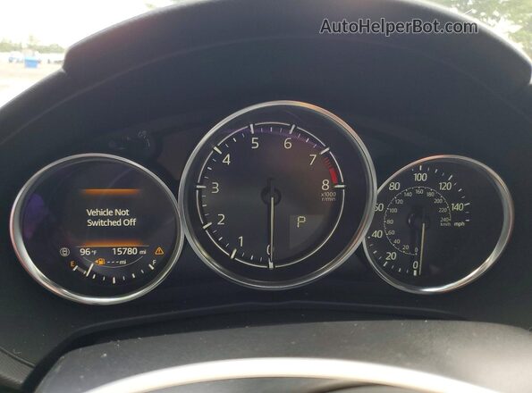 JM1NDAM70S0653227 2025 MAZDA MX-5 Gray უკანა სავარძლების ხედი