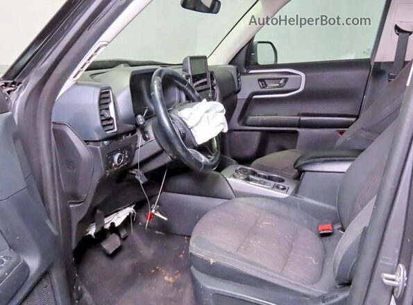 3FMCR9B66PRE04077 2023 FORD BRONCO Gray Vista de los asientos traseros
