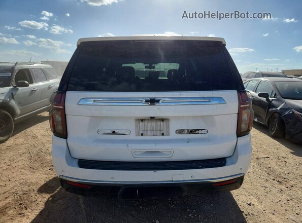 1GBSCLED2MR296285 2021 CHEVROLET TAHOE White Սալոնի դիմացի տեսք
