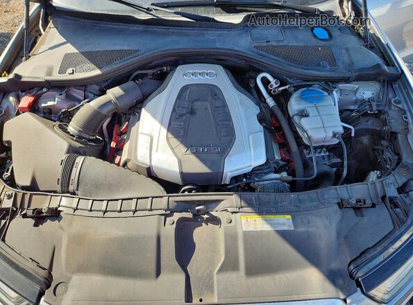 WAUFGAFC3GN160056 2016 AUDI A6 Gray Вид підкапотного простору