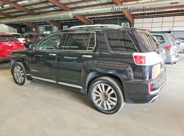 2GKFLVE39G6277771 2016 GMC TERRAIN Black Задня права чверть