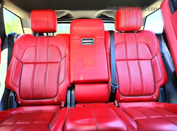 SALWR2EF2GA590627 2016 LAND ROVER RANGE Black Вид задньої частини салону